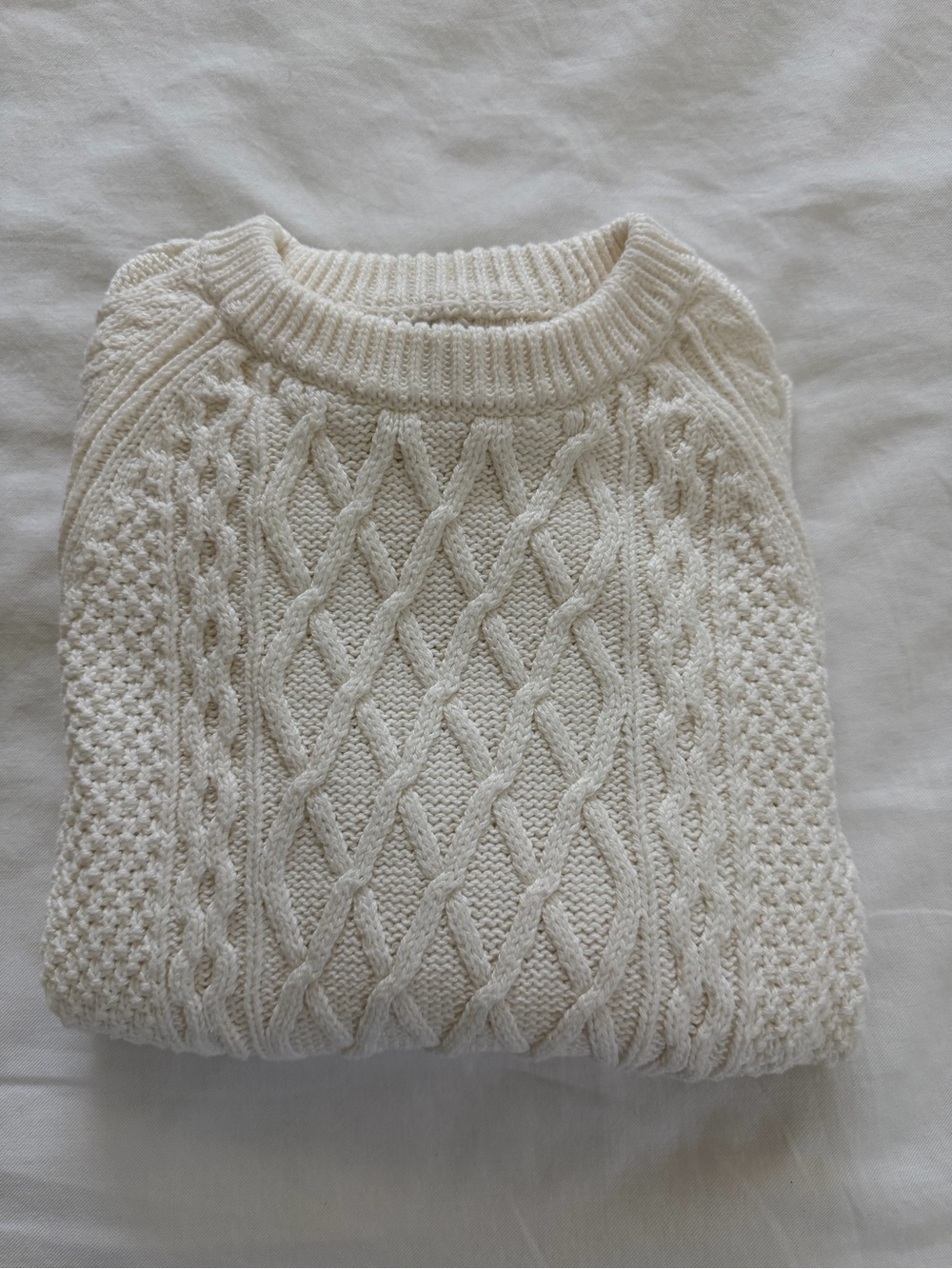 J. Crew Off-White Knit Sweater